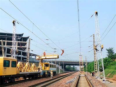 日夜奋战36天,中国中铁七局电务公司参与抢险的太焦铁路恢复通车